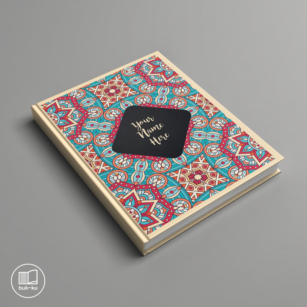 

Buku custom notebook catatan mandala sekola kuliah notes