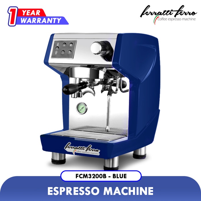 Ferratti Ferro Espresso Machine FCM3200B - Biru