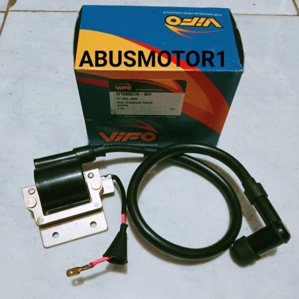 KUIL KOIL COIL IGNATION ASSY VESPA SUPER SPRINT PX P150 X MERK VIFO BERKUALITAS