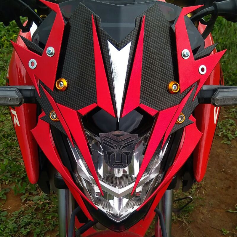 Visor new cb150r special edition - custom transformers part ll