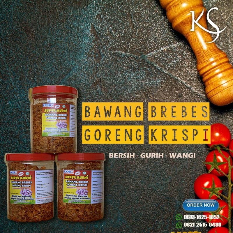 

Bawang Goreng Brebes 250 gr