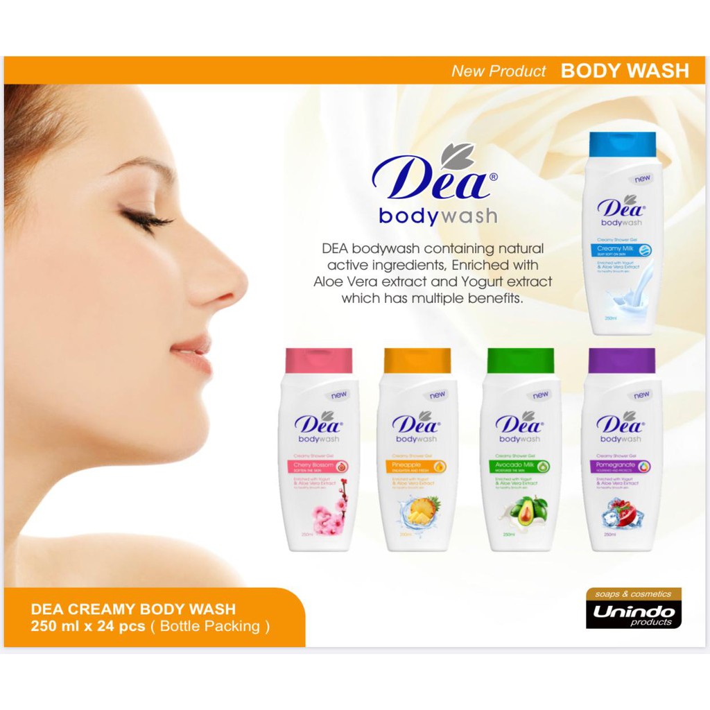 DEA BODY WASH 250ML VARIETY HSDS Online