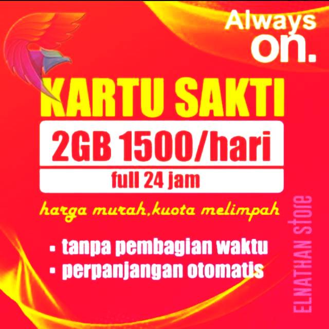 Kartu tri 2gb 1500