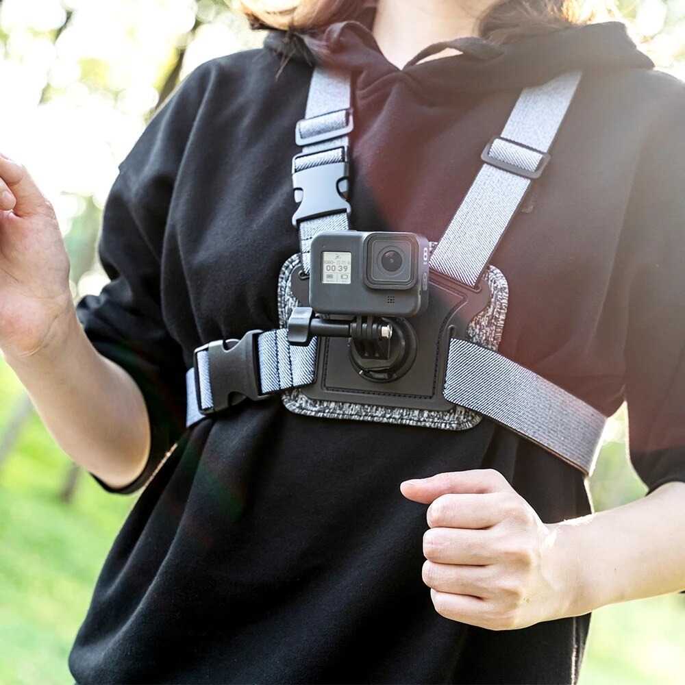 Chest Belt Double Mount Chest Strap for Action Cam - TE-CGP-001