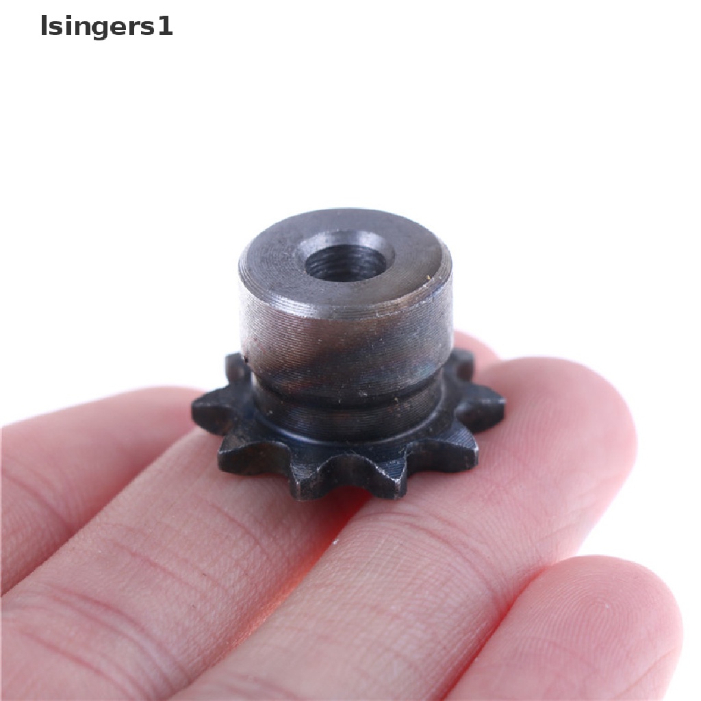 (lsingers1) Chain Drive Sprocket 10T 04C 10 Gigi Pitch 6.35mm Diameter 23.5mm Bahan Metal