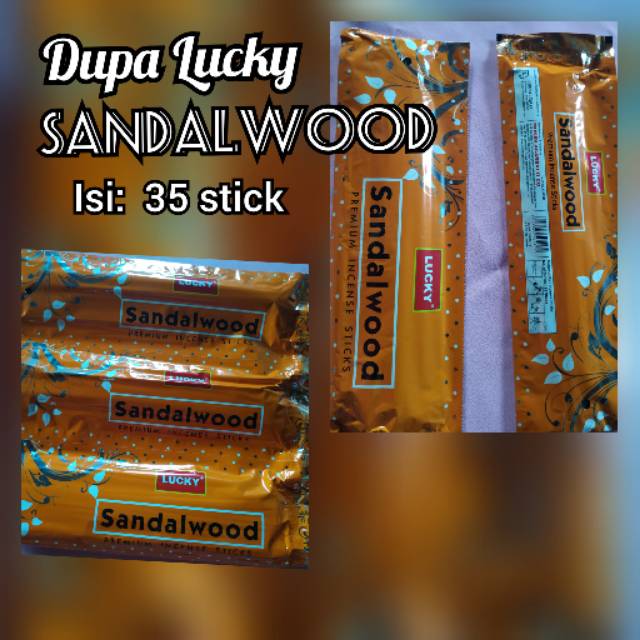 Dupa lucky sandalwood