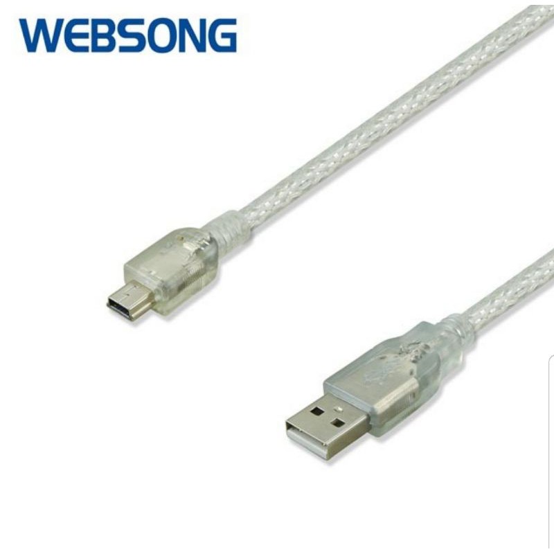 Kabel mini USB 5P Male to USB A Male 3M High Quality WEBSONG