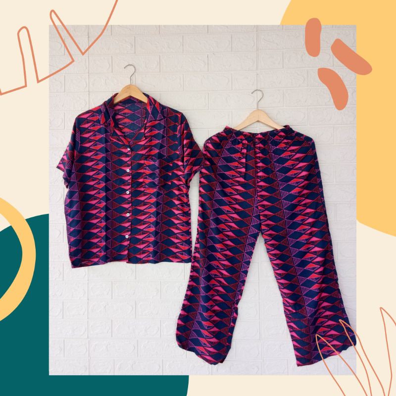 ONESET RAYON CP / BAJU TIDUR RAYON MURAH / PIYAMA RAYON CP