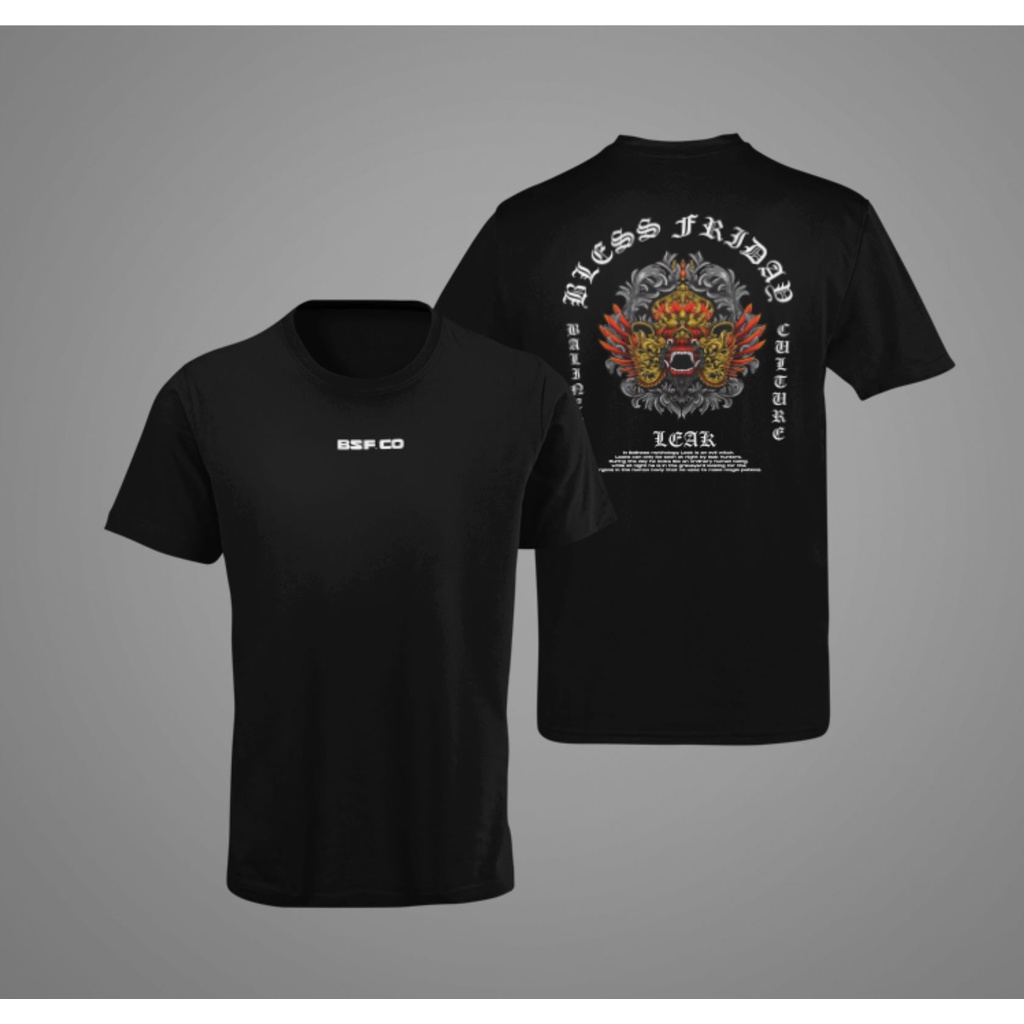 Kaos TSHIRT / Baju Distro / JAPANESE / JEPANG / BARONG/ LEAK/ BALI / BALINESE / TERBARU / MURAH / LO