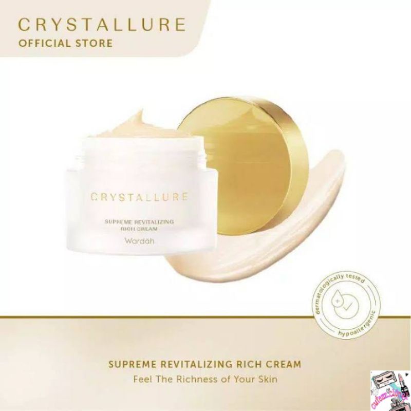 ☃Cutezz_Ching1☃Wardah Crystallure Supreme Revitalizing Rich Cream