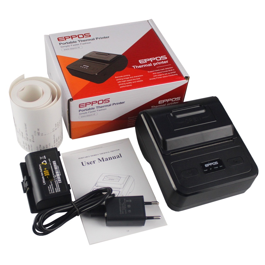 Mini Printer Bluetooth EPPOS 80mm EP8080 Resi Shopee Marketplace