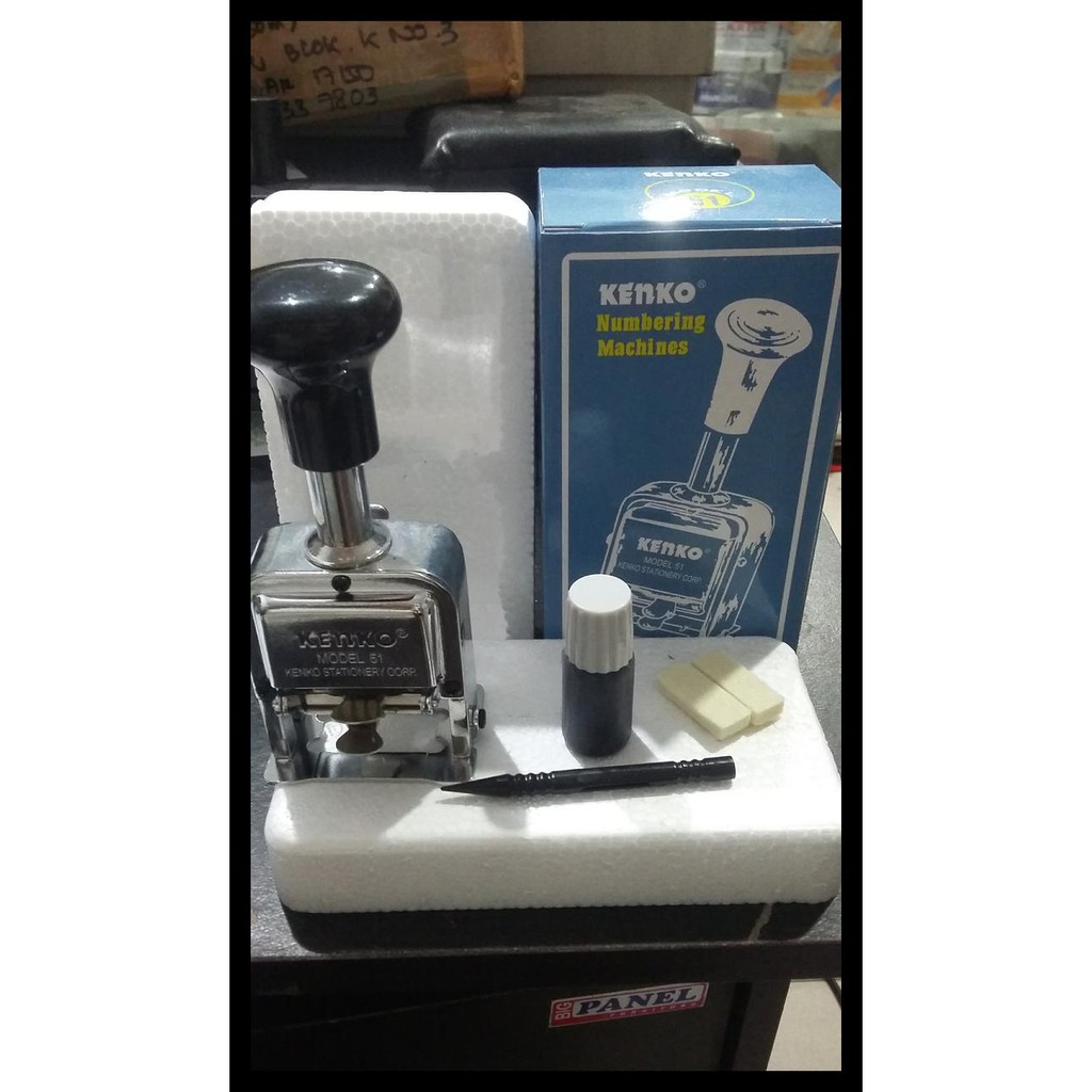

Big Sale Stempel Nomor Otomatis Kenko 7 Digits Model 51 Keren