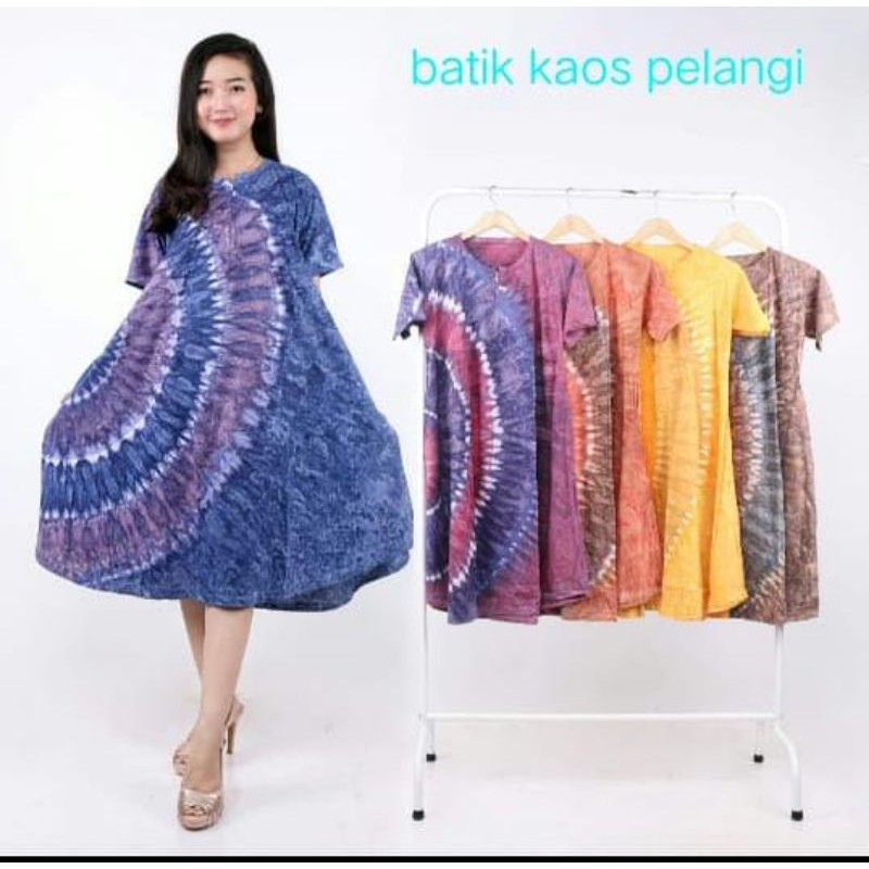 Daster payung kaos pekalongan / Daster payung jumputan