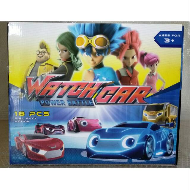 LEGO WATCH CAR DISPLAY BOX 1018 ISI 18 PCS MAINAN EDUKASI ANAK | HADIAH | KADO | ULTAH