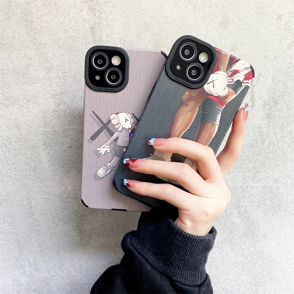 Creative Kwas Case untuk iPhone 13 Pro Max 12 11 X XR Xs Max 7Plus 8Plus