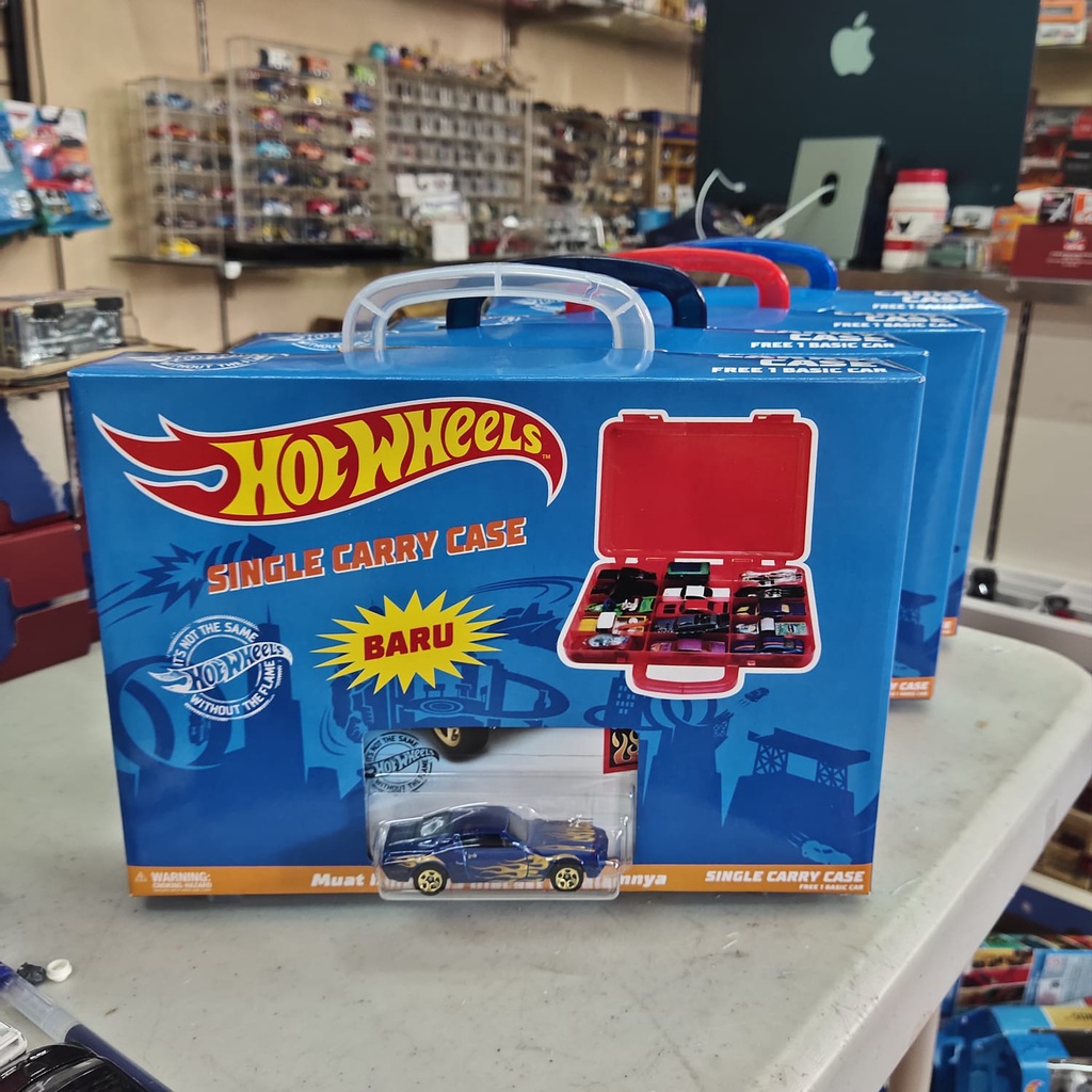 Hotwheels Koper Carry Case Orisinil Free Hotwheels - Bisa Pilih 50 Model