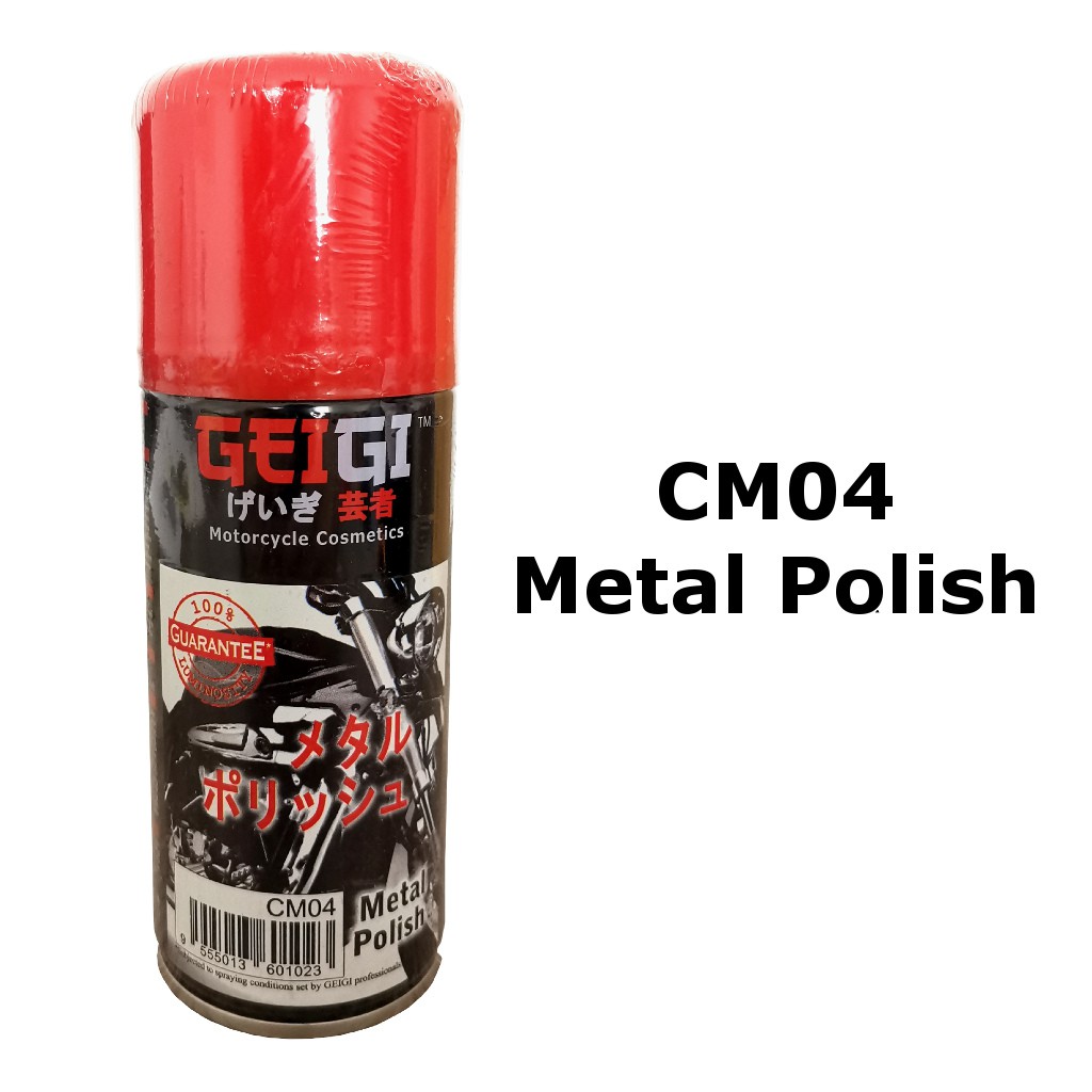 Geigi Metal Polish CM04 Samurai Paint 150ml / Pengkilap Logam Metal