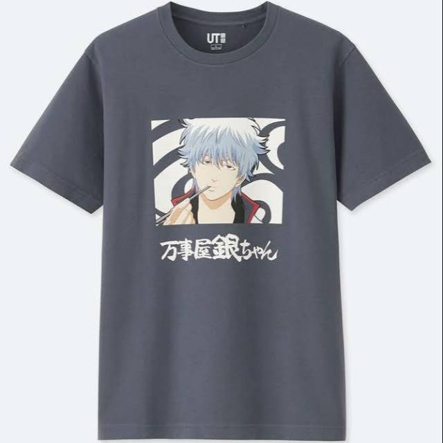 Preloved Kaos Uniqlo Gintama