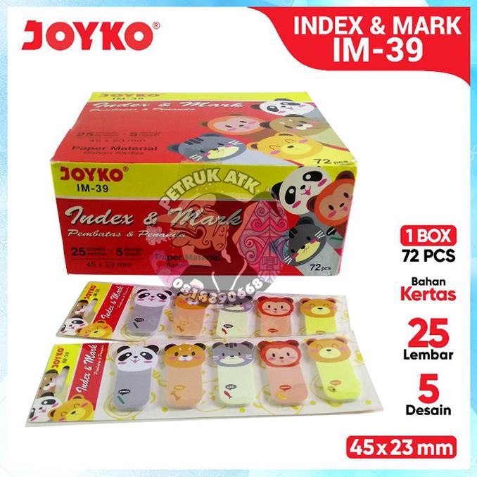 

BEST SELLER Joyko IM-39 Pembatas Dan Penanda Kertas Index And Mark 5 stiker TERJAMIN