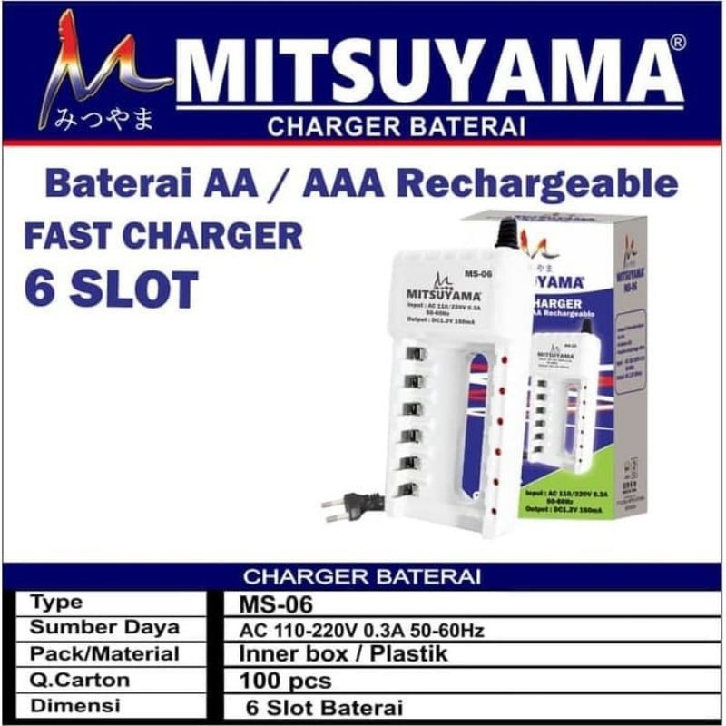 Charger Baterai AA AAA A 2 3 Fast Rechargeable Battery Casan Baterai