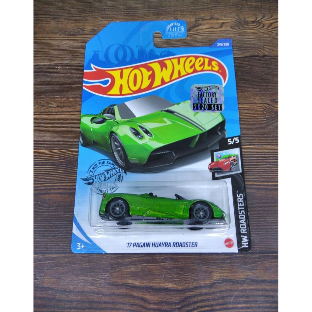 Hot Wheels 17 Pagani Huayra Roadser THS FS 2020 Treasure Hunt Super Factory Sealed $TH