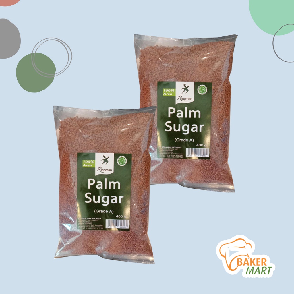 

Ricoman Palm Sugar 400Gr