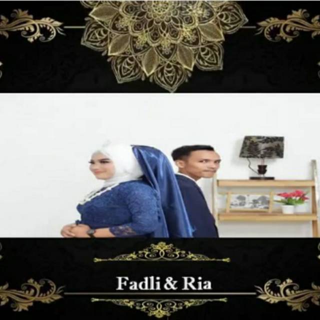 Undangan video pernikahan digital murah dan elegant lampung