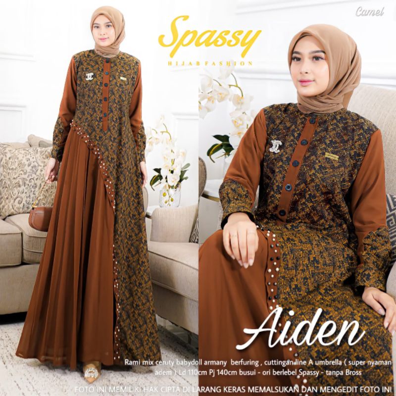 Gamis SPASSY Aiden_  Wanita