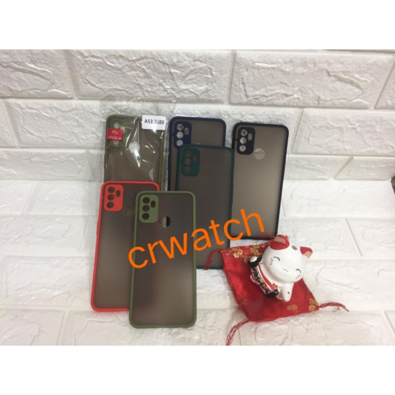 GROSIR CASE MY CHOICE RING CAMERA OPPO A53 HARDCASE OPPO A53 BUMPER CASE OPPO A53