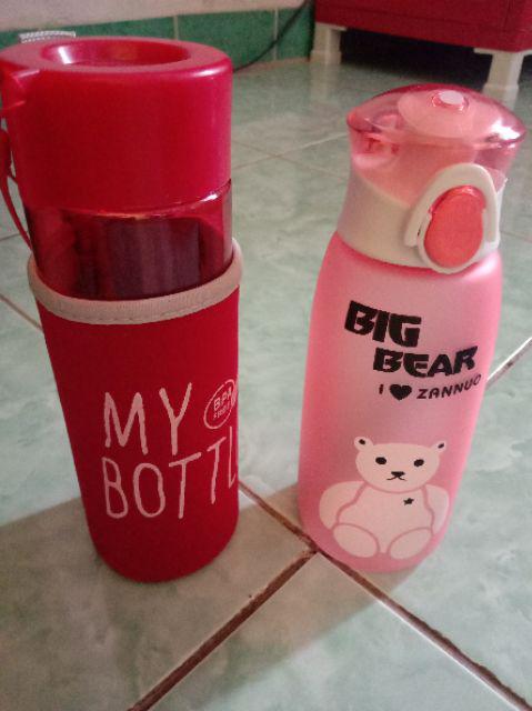 Botol Minum Karakter Big Bear 500ml - Botol Air 500ml - Palapa