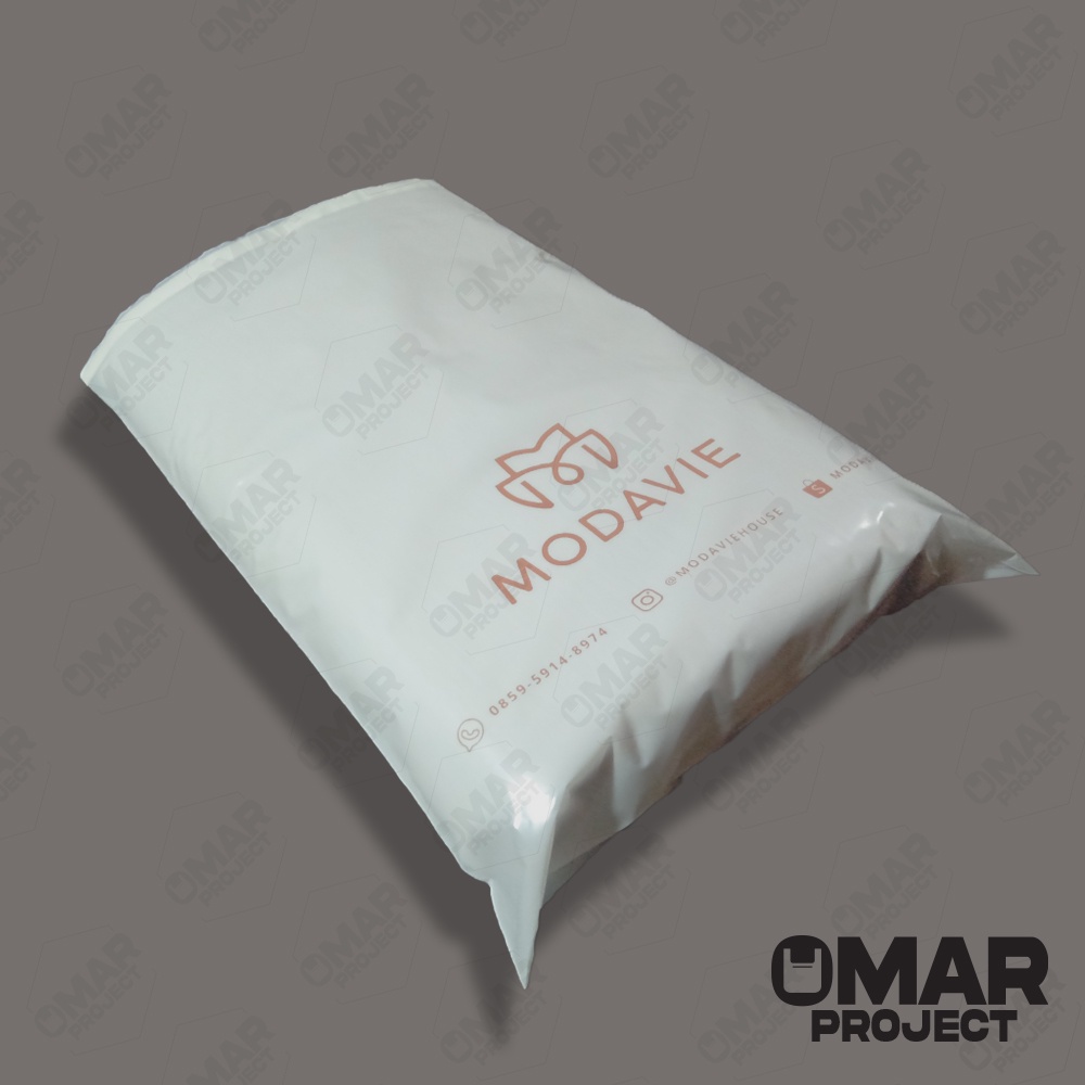 

Sablon polymailer 35x42cm / custom plastik sablon / sablon packaging murah/ FREE DESAIN