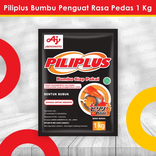 

Ajinomoto Piliplus Bumbu Penguat Rasa Pedas 1 Kg