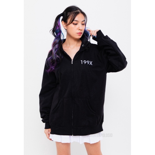 ZIPPER HOODIE UNISEX GIRL.199X BORDIR / ZIPPER HOODIE UNISEX / ZIPPER HOODIE BORDIR