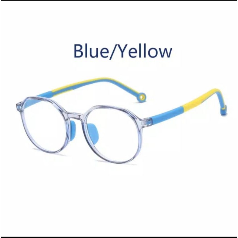 kacamata anti radiasi anak anti blue light frame bulat