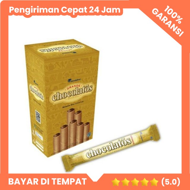 

Chocolatos Wafer Roll isi 24 Snack Hampers Rembang