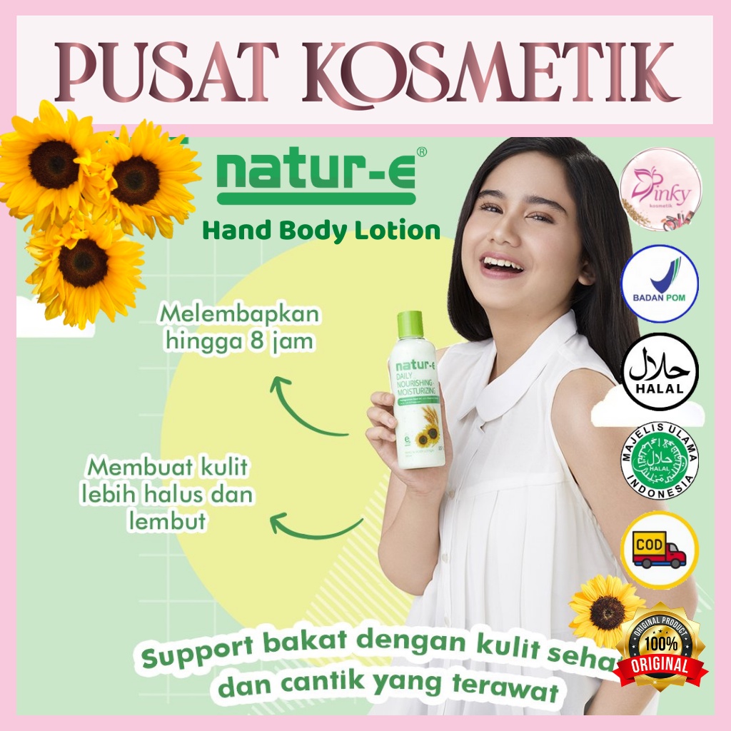 [BPOM] Natur-e 100 IU Hand Body Lotion 100mL dan 245mL