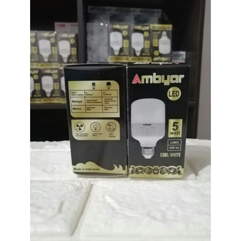 LAMPU LED AMBYAR 5W