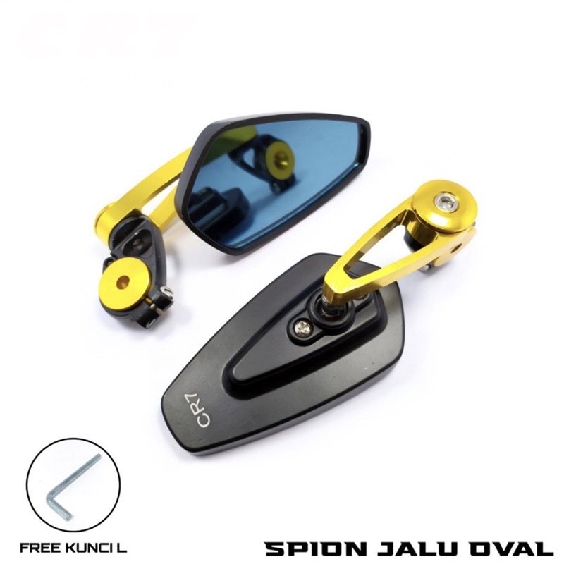 Spion Di Stang Spion Oval Spion Bar End Spion Motor Spion Jalu Spion Universal Semua Motor