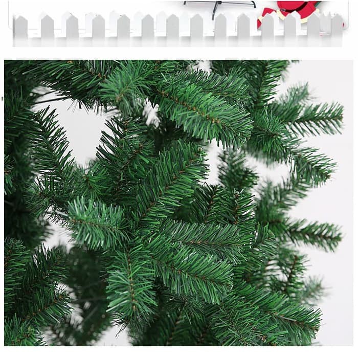 XPPP-210 cm 2,1 meter 260T pohon natal PVC PP murah christmas tree