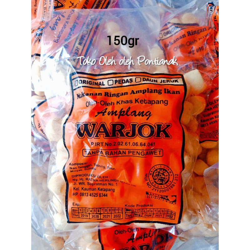 

SNACK AMPLANG IKAN TENGGIRI WARJOK KHAS KETAPANG KALBAR