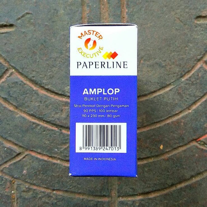 [Pak - 100 lembar] Paperline / PPL Amplop Putih Polos 90 PPS / 110 x 230 mm