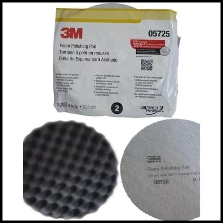 

Busa Poles Hitam 8" 05725 3M Foam Polishing Pad Perfectit - 1 Pad