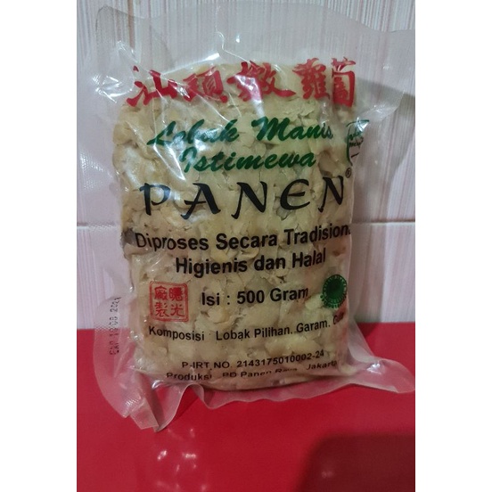 

lobaj manis istimewa panen cai po kemasan 500 gram