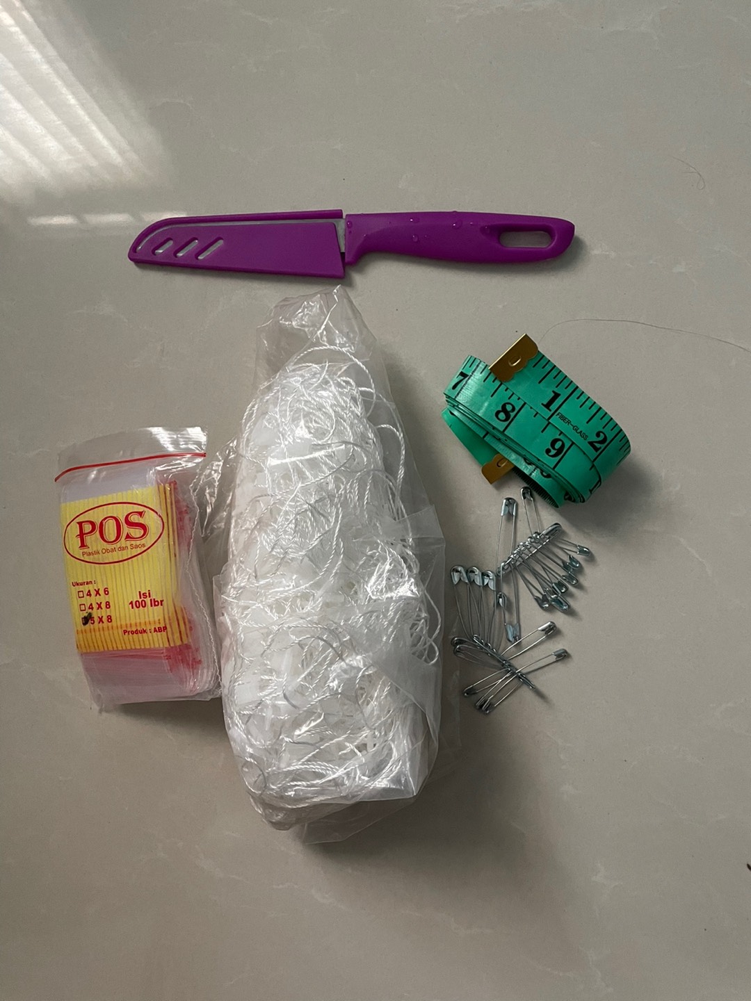 Pisau Buah 20cm Stainless Steel Termurah Tajam Stainless Steel Pemotong Kupas Makanan Dapur Warna