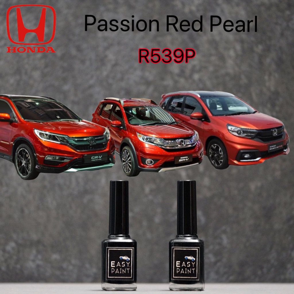 Cat Oles Passion Red Pearl R539P Honda CRV Mobilio BRV Merah Metalic