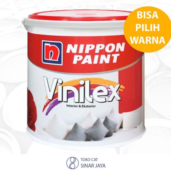 Cat Tembok Vinilex 5kg - Nippon Paint Vinilex Kembang 5kg