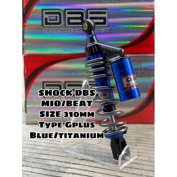 Shock shockbreaker tabung 310mm G PLUS ORIGINAL DBS Mio Beat Scoopy Xeon soul GT Mioj Mio m3 FOURSIX_46