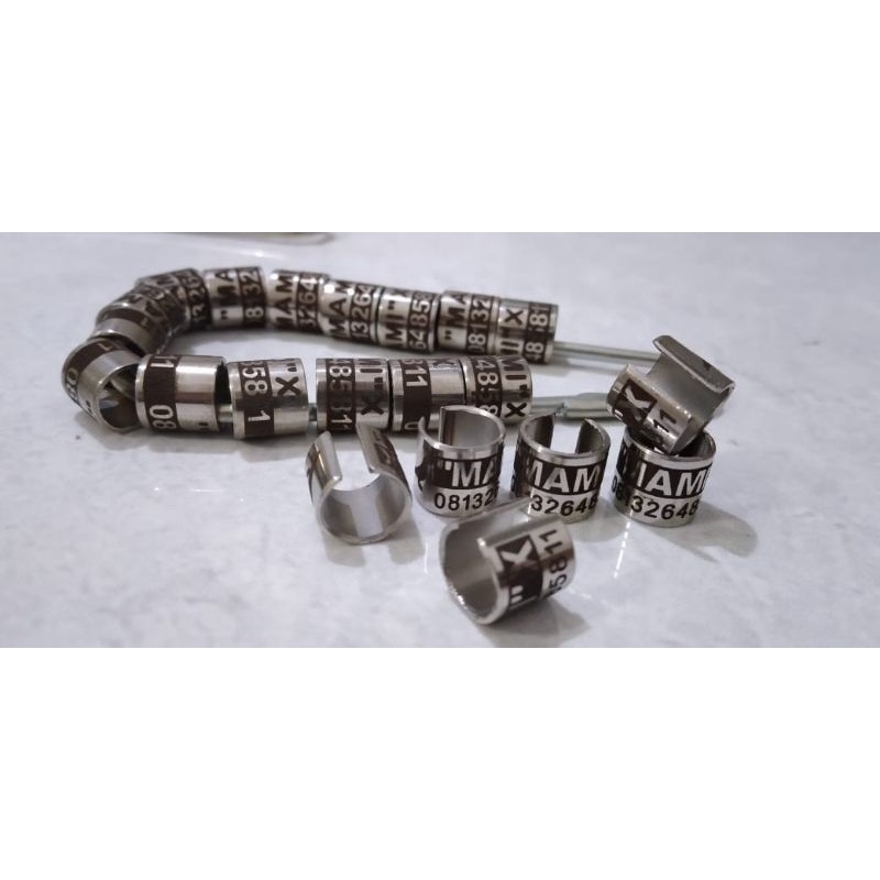 RING MERPATI DEWASA MODEL BAJA LASER VARIASI