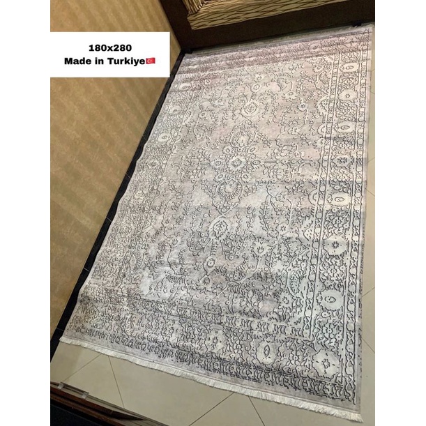 Karpet Turki Besar Abstrak Minimalis Ottoman Empire