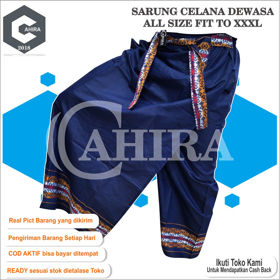 CELANA SARUNG SONGKET JUMBO SARUNG CELANA DEWASA ALL SIZE FIT TO XXXL